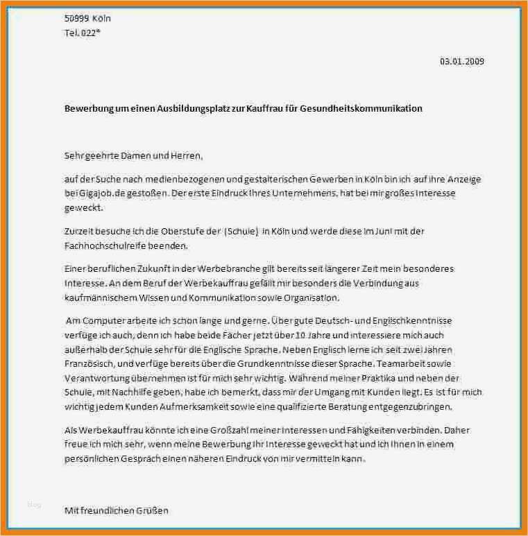 47 Erstaunlich Vorlage Initiativbewerbung Modelle 2 14 initiativbewerbung beispiel