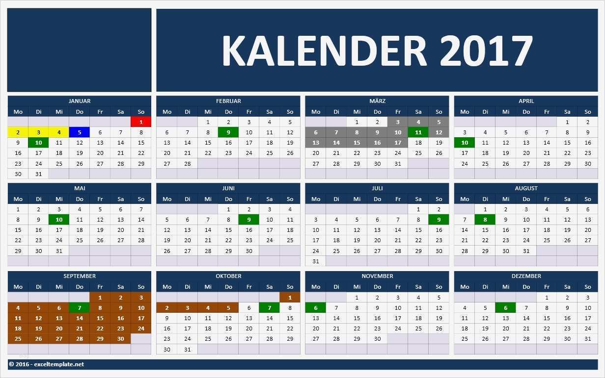 50 Fabelhaft Vorlage Kalender 2017 Abbildung 2 Kalender 2017