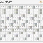 Vorlage Kalender 2017 Wunderbar Excel Kalender 2017 Kostenlos