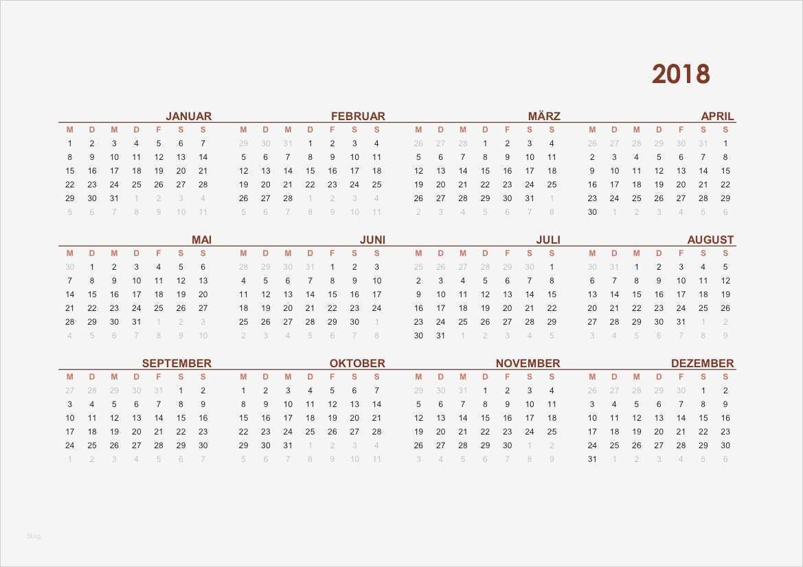 Vorlage Kalender 2018 Erstaunlich Kalender 2018 Schweiz Zum Ausdrucken Pdf