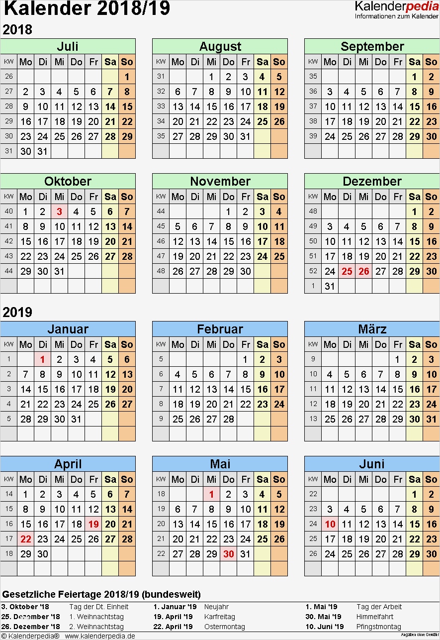 Vorlage Kalender 2018 Süß Halbjahreskalender 2018 2019 Als Pdf Vorlagen Zum Ausdrucken