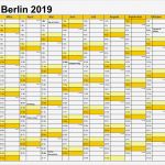 Vorlage Kalender Schön Kalender 2019 Berlin [pdf Excel Word]