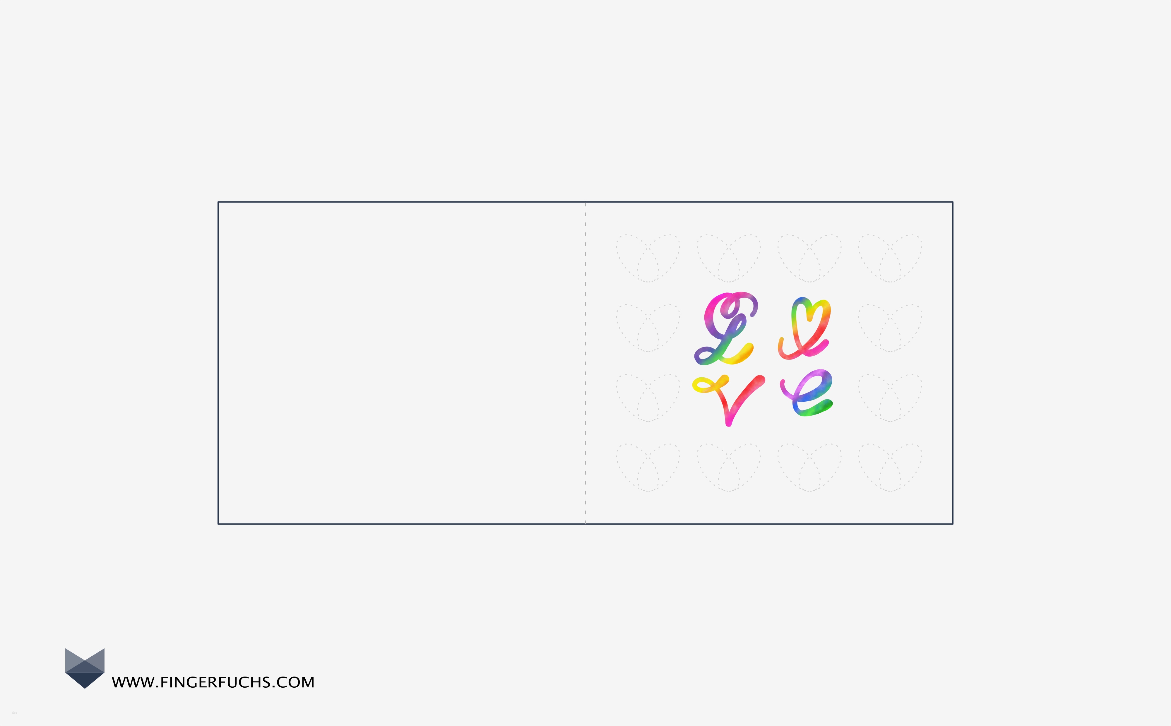 Vorlage Karte Süß Mini Karte Mit Herz Karte Basteln Für Valentinstag Zum