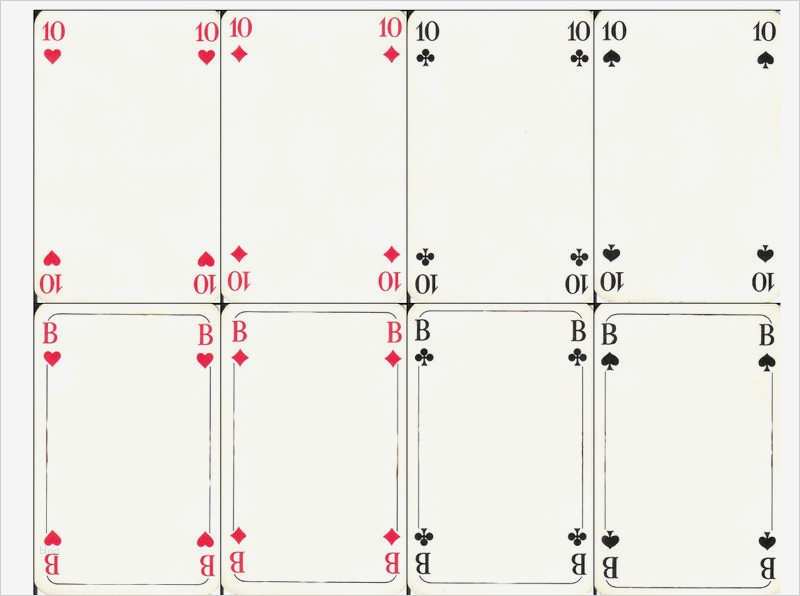 Vorlage Kartenspiel Wunderbar Groß A2 ‚kartenspielen‘ Wandschablone Vorlage