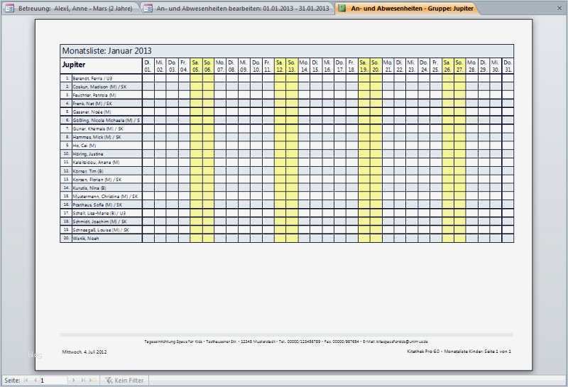 Vorlage Kassenbuch Word Fabelhaft Gruppenbuch Kitathek Pro
