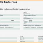 Vorlage Kaufvertrag Auto Wunderbar 11 Kaufvertrag Auto Muster