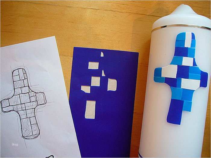 Vorlage Kerze Genial Kerzen Basteln Taufkerze Selbst Gestalten