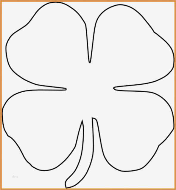 Vorlage Kleeblatt Erstaunlich Ausmalbilder Vierblättriges Kleeblatt Rooms Project
