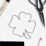 Vorlage Kleeblatt Neu Diy Kleeblatt Untersetzer Aus Filz Und Unser