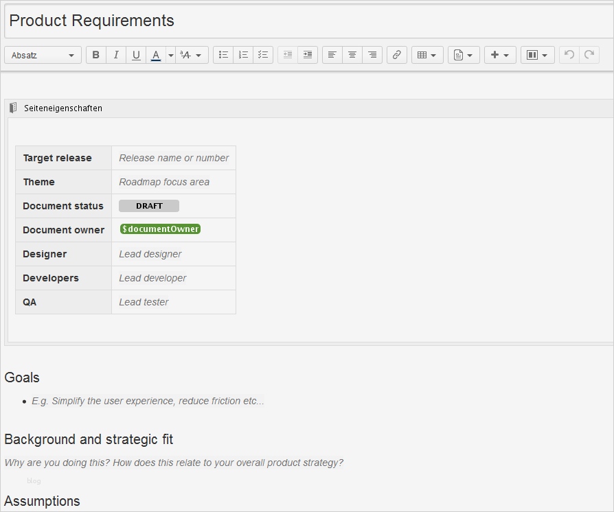 Vorlage Konzepterstellung Genial Großzügig Anforderungslistenvorlage Ideen Beispiel
