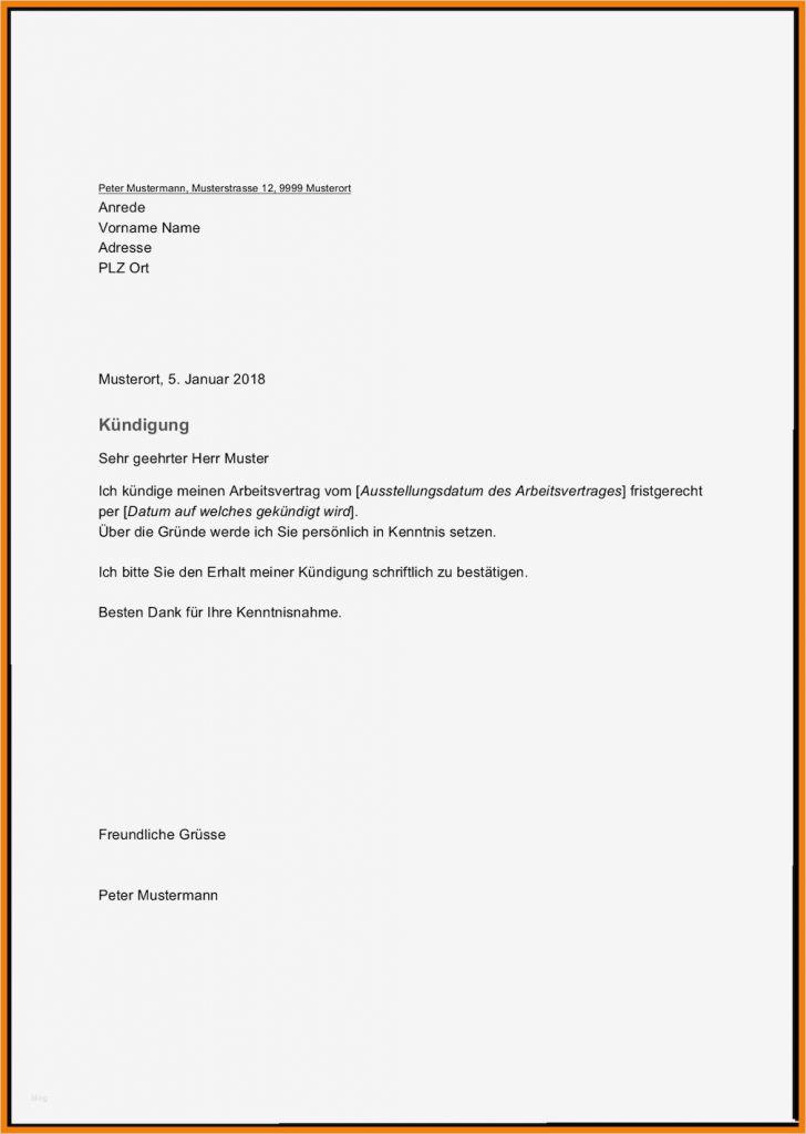 Vorlage Kündigung Arbeitgeber Fabelhaft 8 Kündigung Schreiben Arbeitgeber