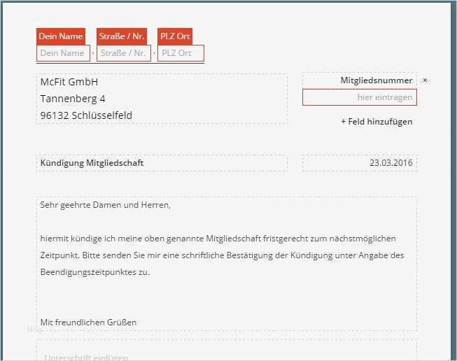 Vorlage Kündigung Fitness Hübsch Fitnessstudio Kündigung Vorlage Download Chip
