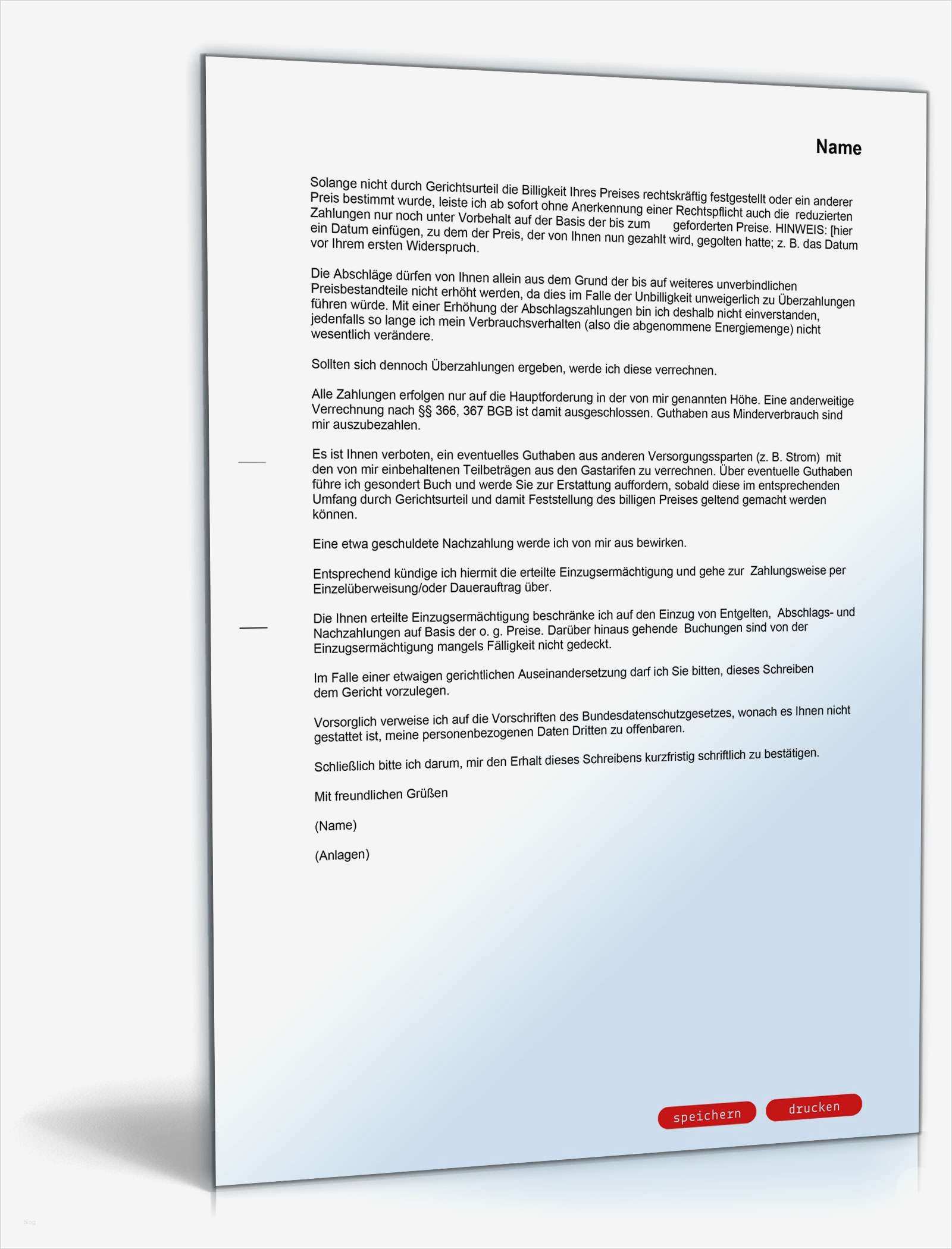 Vorlage Kündigung Stromanbieter Wegen Preiserhöhung Neu Ausgezeichnet Benachrichtigung über Preiserhöhung Vorlage