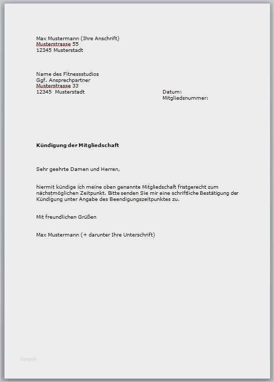 Vorlage Kündigung Vertrag Gut Vertrag Kündigen Vorlage Best Kündigung Vertrag Vorlage