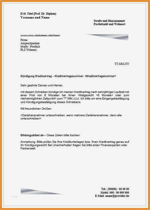 Vorlage Kündigungsschreiben Einzigartig 7 Firmenschreiben Vorlage