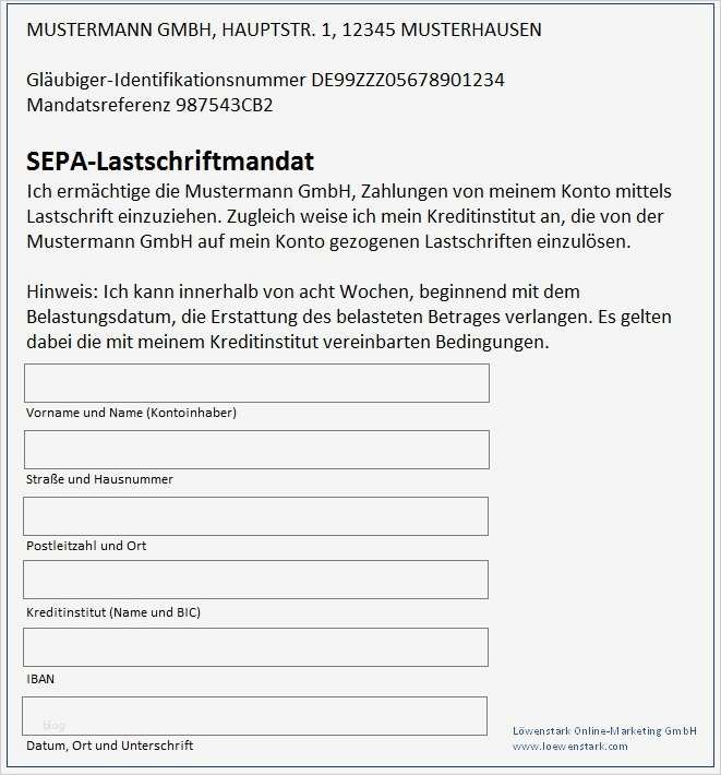 56 Fabelhaft Vorlage Lastschriftmandat Foto 2 Kündigung Sepa Lastschriftmandat Vorlage Best Deutsche