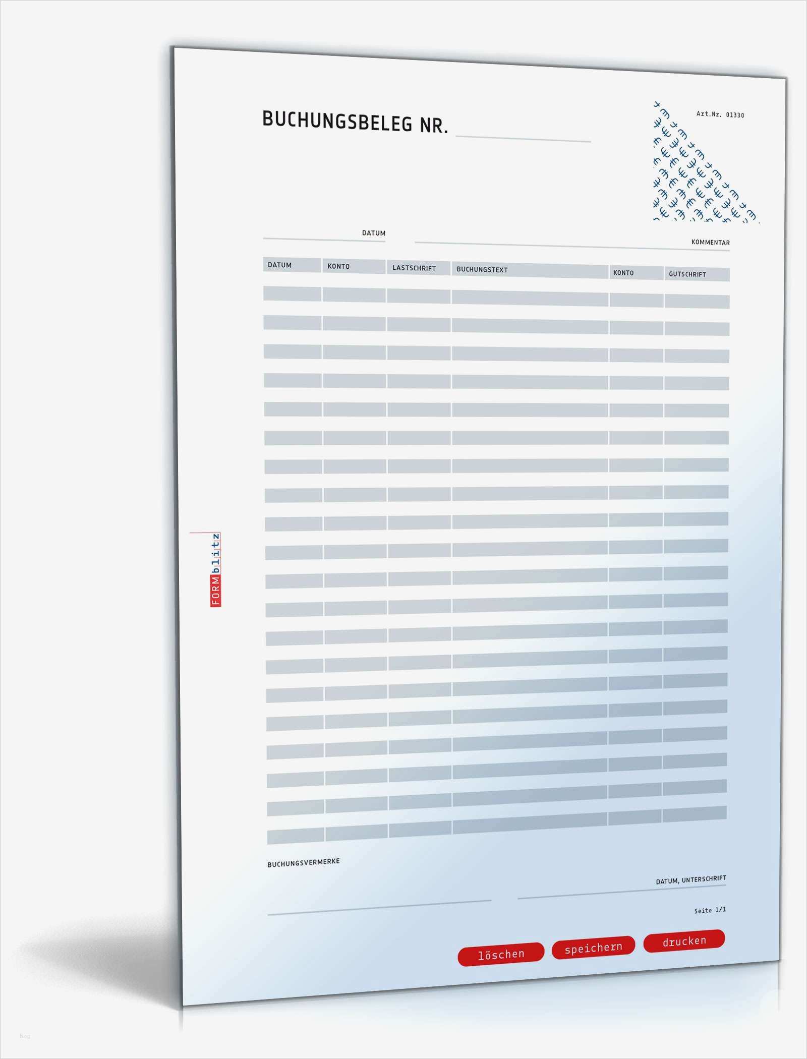Vorlage Lastschriftmandat Erstaunlich Buchungsbeleg Muster Vorlage Zum Download
