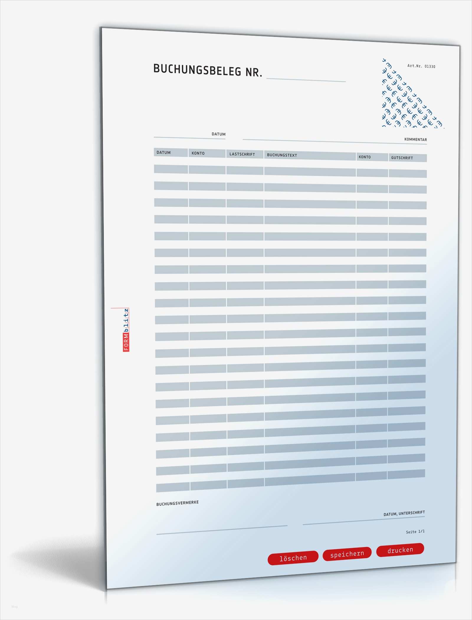 Vorlage Lastschriftmandat Schön Buchungsbelege Vorlagen Dokumente & Vorlagen