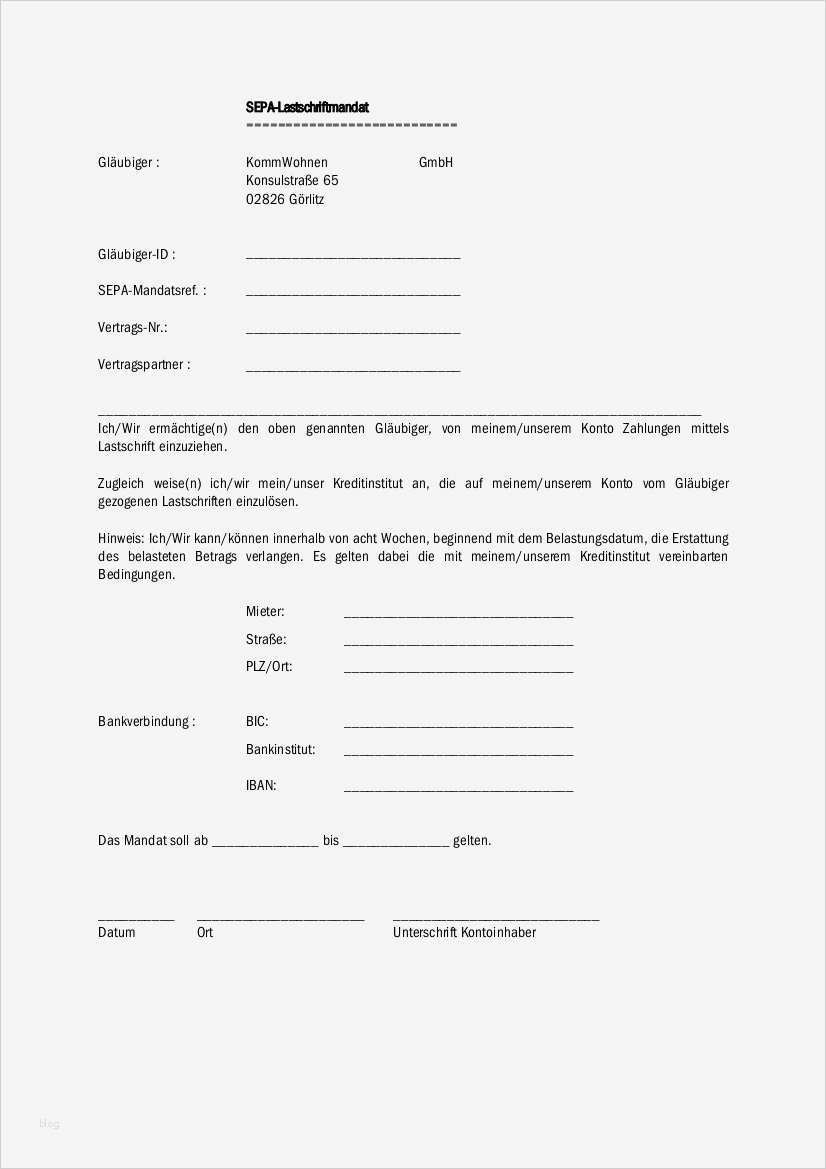 Vorlage Lastschriftmandat Schön Charmant Lastschrift Vorlage Bilder Bilder Für Das