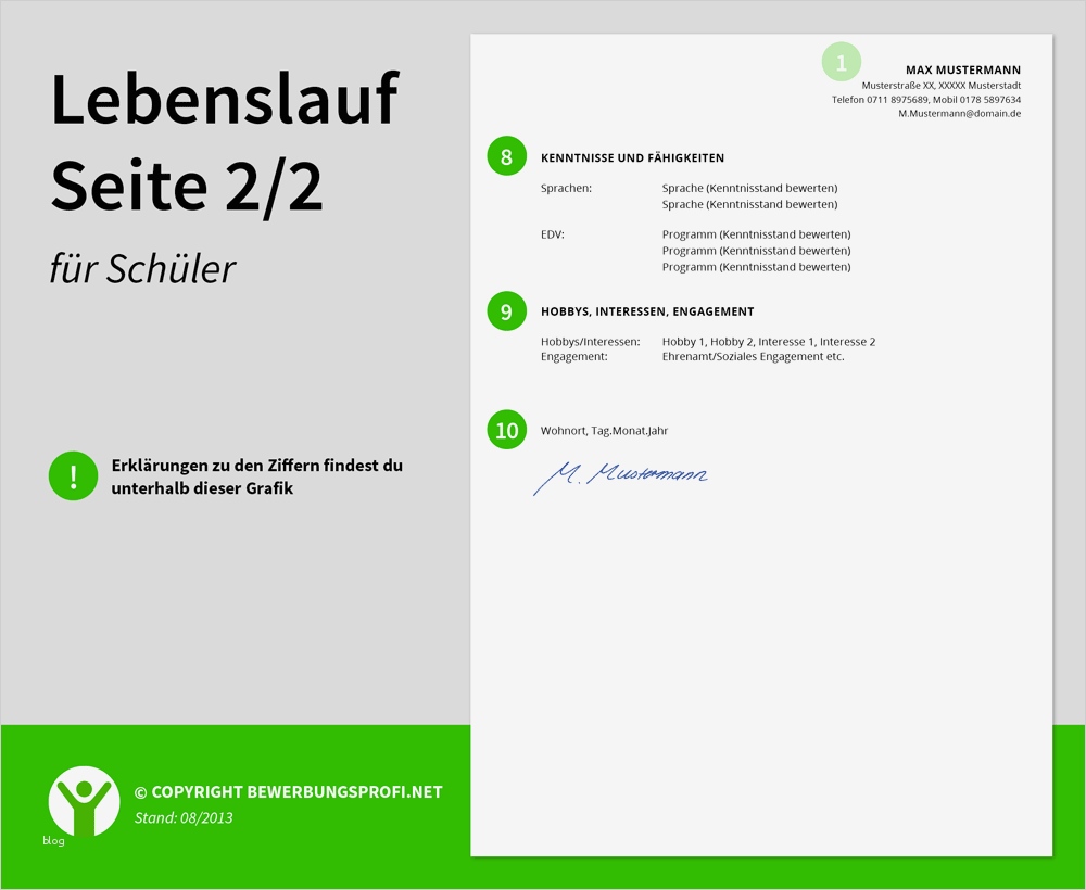 Vorlage Lebenslauf Ausbildung Erstaunlich 10 Lebenslauf Vorlage Schule