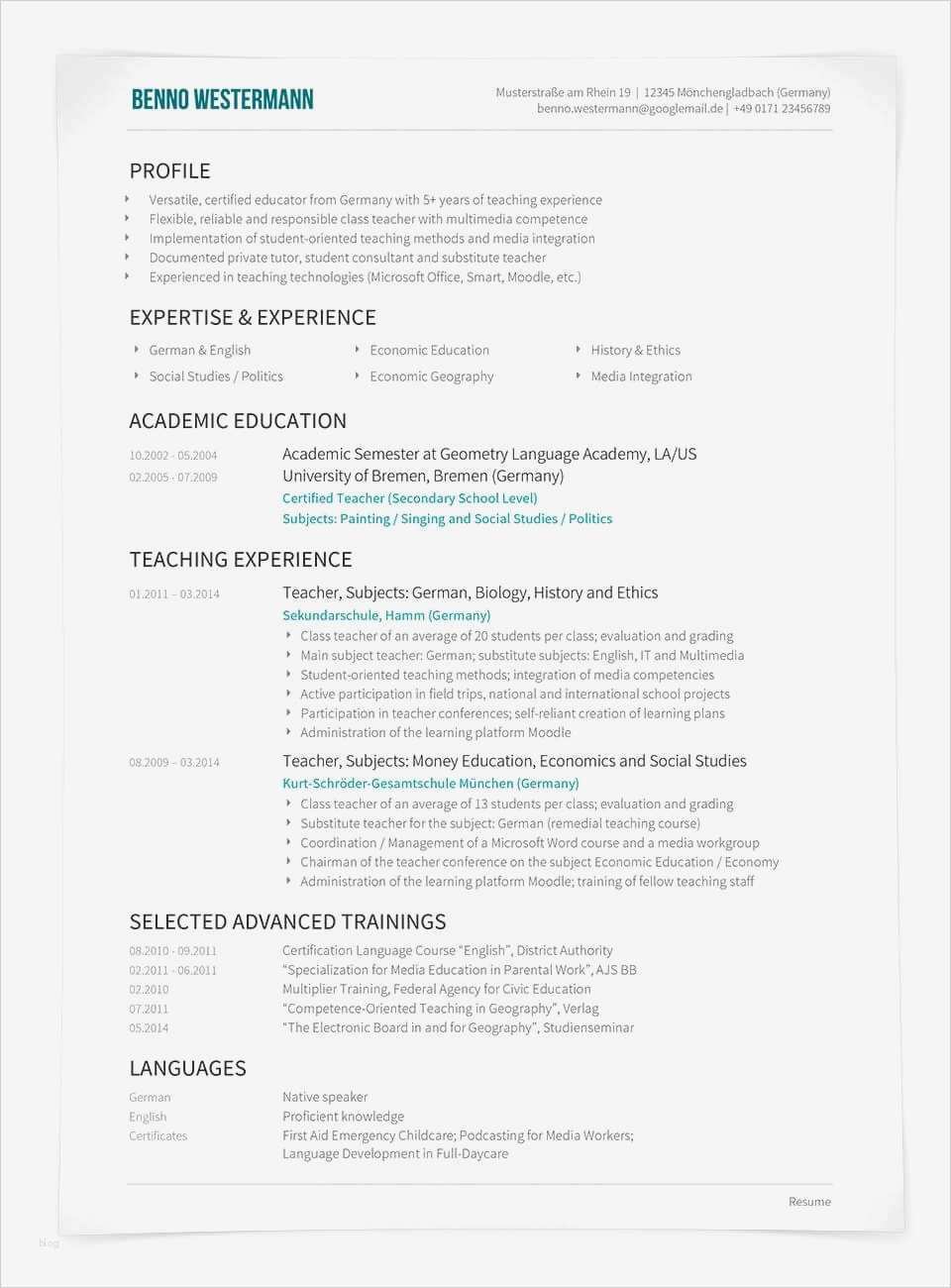 Vorlage Lebenslauf Englisch Einzigartig Lebenslauf Englisch Cv Oder Résumé Unterschiede