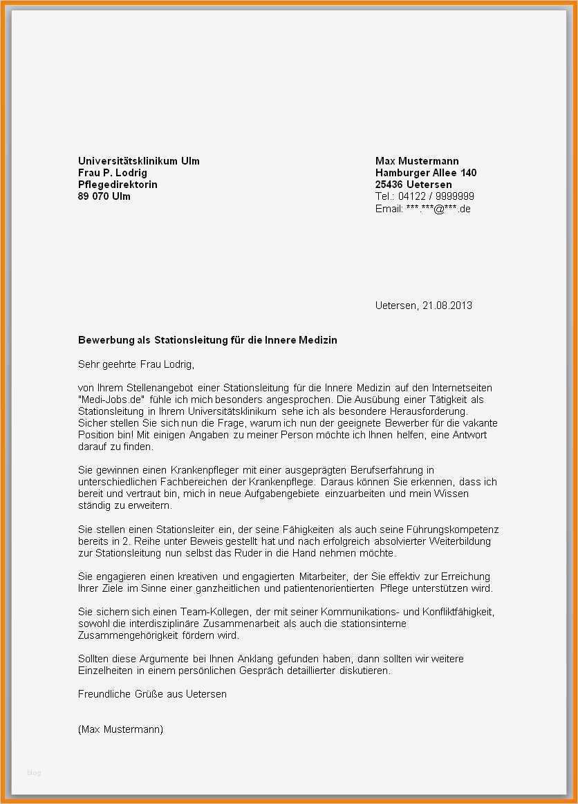 Vorlage Lebenslauf Führungskraft Fabelhaft 9 Vordruck Bewerbung