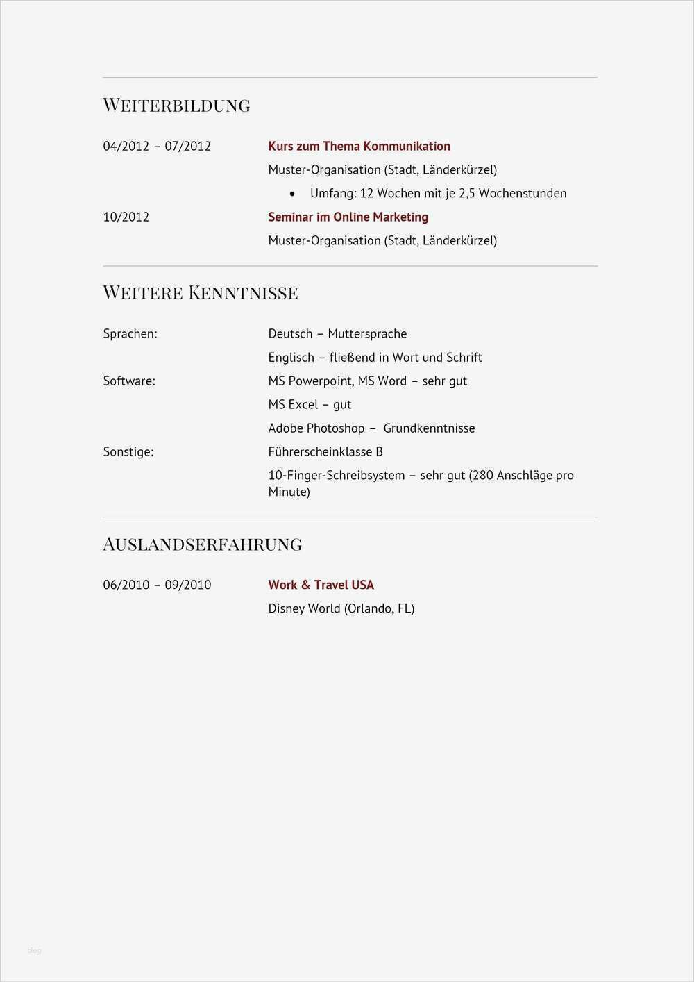 Vorlage Lebenslauf Führungskraft Hübsch Lebenslauf Muster Für Führungskraft