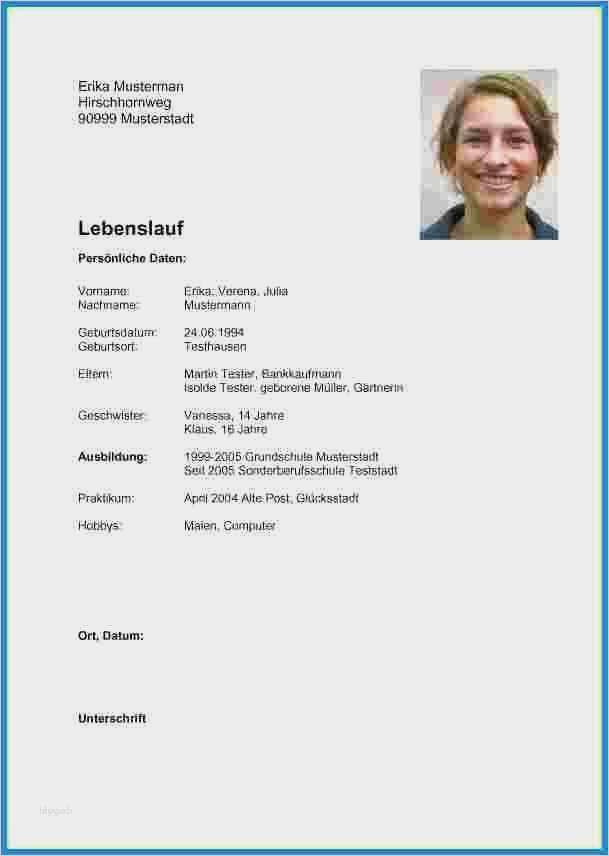 Vorlage Lebenslauf Schüler Best Of Vorlage Lebenslauf Schüler Luxus Lebenslauf Vorlage Pdf