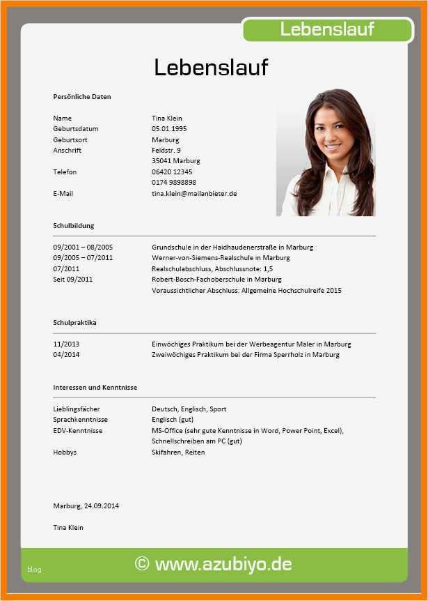 Vorlage Lebenslauf Student Einzigartig 13 Vorlage Lebenslauf Student