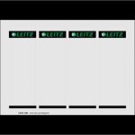 Vorlage Leitz Rückenschilder Beste Pc Beschriftbares Einsteckschild Für Qualitätsordner 180