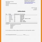 Vorlage Lieferschein Excel Erstaunlich 13 Lieferschein Vorlage