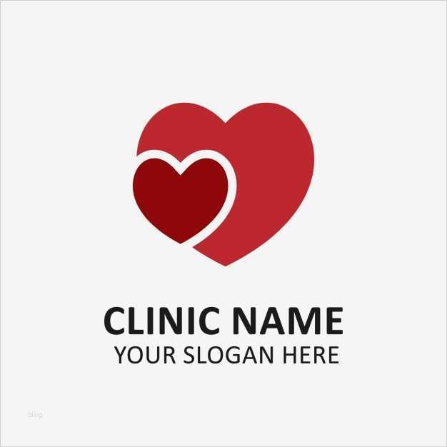 Vorlage Logo Best Of Heart Shaped Klinik Logo Vorlage