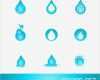 Vorlage Logo Luxus Wassertropfen Logo Vorlage