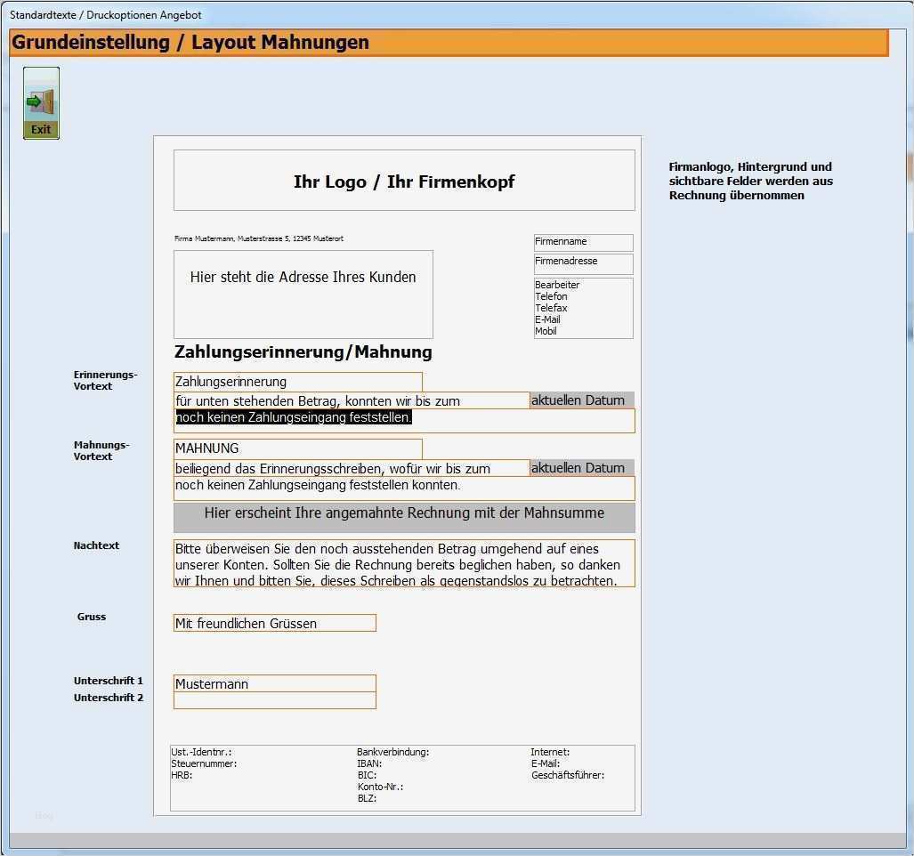 Vorlage Mahnung Rechnung Neu Zahlungserinnerung Schreiben Zahlungserinnerung Drucken