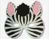 Vorlage Maske Schönste Kinder Maske Zebra Tiermasken Für Kinder Lustige