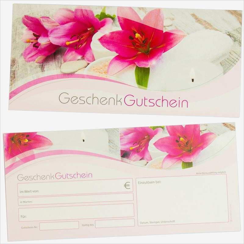 Vorlage Massagegutschein Best Of Geschenkgutscheine Massage Wellness 100 Stück Gutscheine