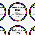 Vorlage Medaille Basteln Angenehm Medaille Buchstabenkönig Pdf 1 Klasse