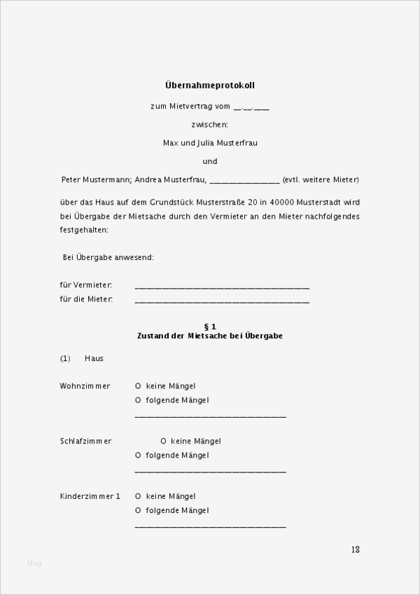 Vorlage Mietvertrag Haus Genial Vorlage Mietvertrag Haus