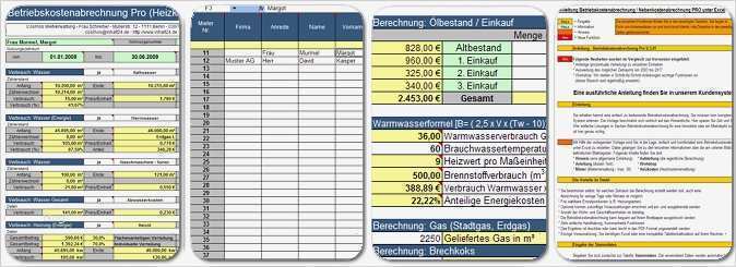 Vorlage Nebenkostenabrechnung Excel Kostenlos Bewundernswert Die Genial Einfache Betriebskostenabrechnung