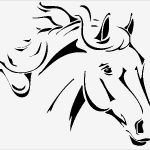 Vorlage Pferdekopf Angenehm Wandtattoo Pferdekopf Kinderzimmer Tiere