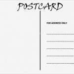 Vorlage Postkarte Rückseite Großartig Gemütlich Rückseite Der Postkarte Vorlage Ideen