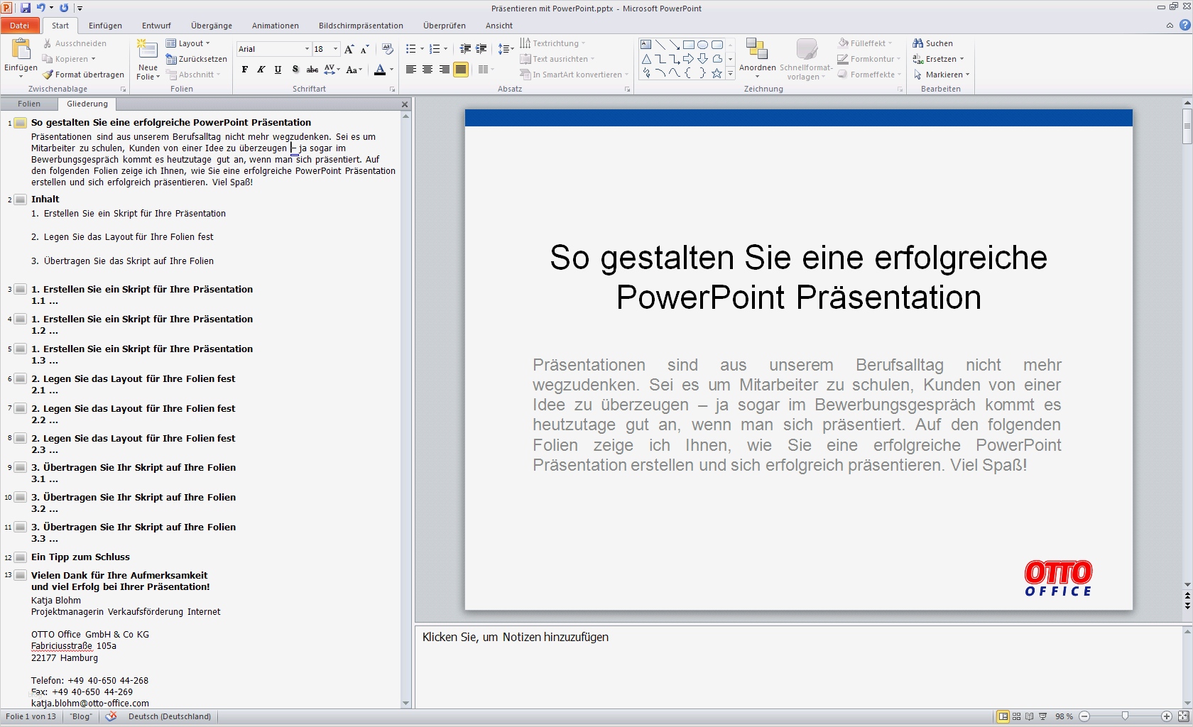 Vorlage Powerpoint Präsentation Großartig so Erstellen Sie Eine Erfolgreiche Powerpoint Präsentation