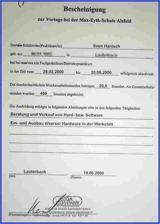 Vorlage Praktikumsbescheinigung Schüler Hübsch Praktikumsbescheinigung Muster Expense Report – Vorlagen 365