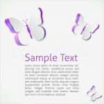 Vorlage Präsentation Erstaunlich Papier Schmetterling Präsentation Vorlage