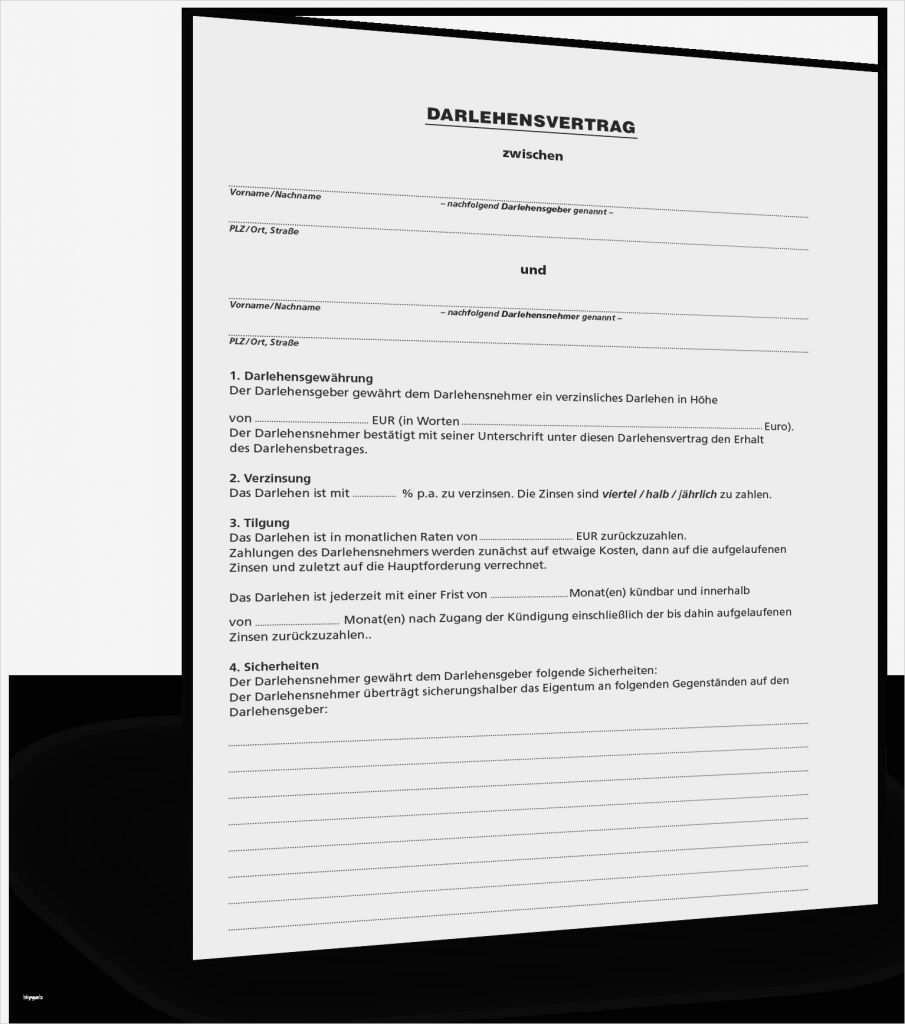 Vorlage Privater Darlehensvertrag Word Angenehm Privater Darlehensvertrag Vorlage Hübsch Darlehensvertrag