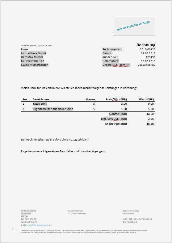 Vorlage Rechnung Für Vermittlung Luxus Pflichtangaben Rechnung Worauf Achten