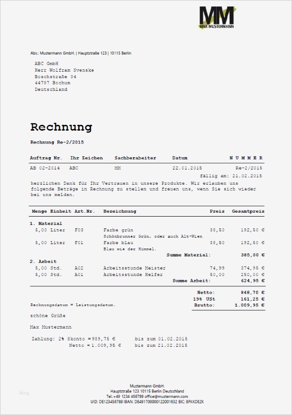 Vorlage Rechnung Gmbh Beste Rechnungsvorlagen Muster Beispiele Information