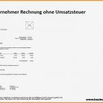 Vorlage Rechnung Kleinunternehmer Neu 12 Vorlage Rechnung Kleinunternehmer