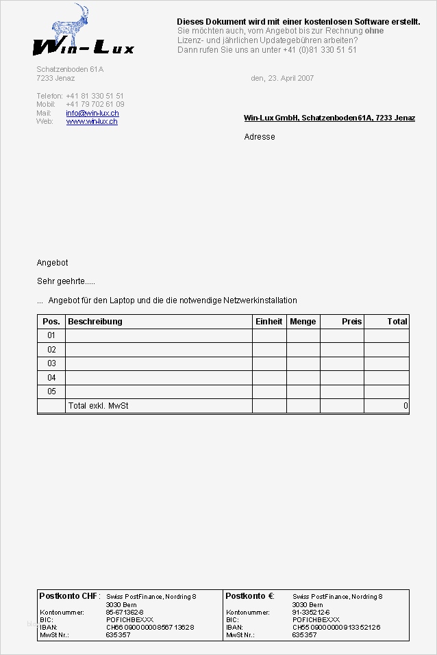 Vorlage Rechnung Openoffice Beste Open Fice