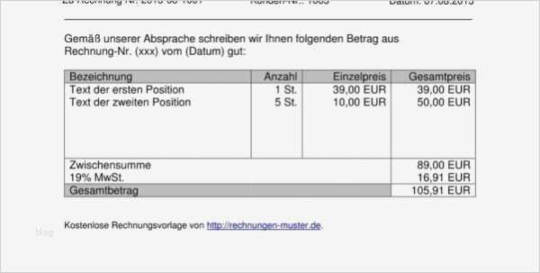 Vorlage Rechnung Openoffice Erstaunlich Stornorechnung Richtig Schreiben Rechnung Stornieren
